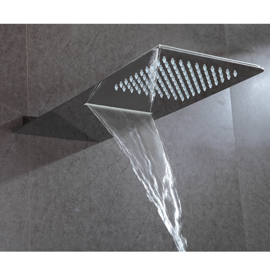 Three Function Shower Set with Super Slim Rain Shower Head