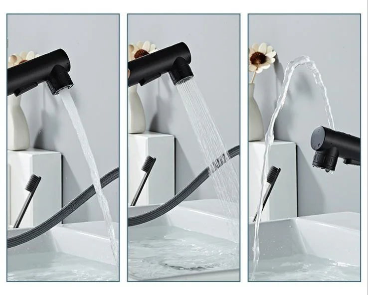 Wall Mounted Kitchen Faucet Sink Faucet Stainless Steel Material