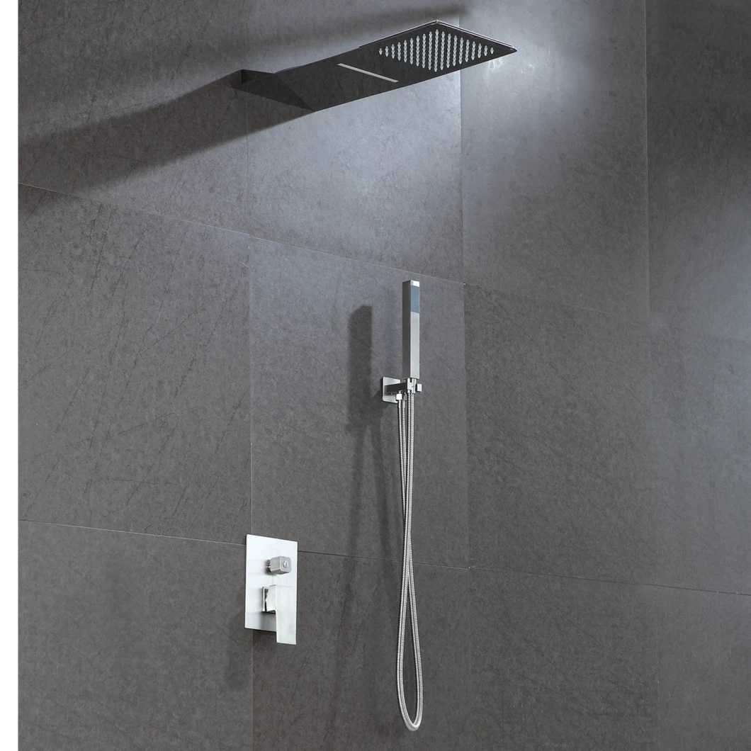 Three Function Shower Set with Super Slim Rain Shower Head